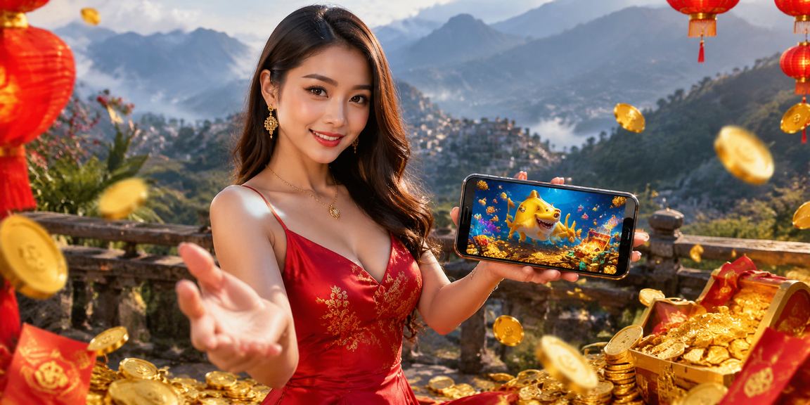 Bao lì xì đỏ và đèn lồng lễ hội trong không khí Tết tại Sapa